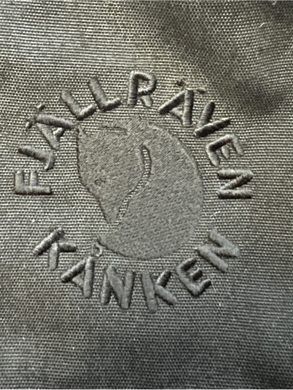 Fjallraven Re-Kanken Backpack Black Recycled Eco Edition- name tag intact - Picture 2 of 5